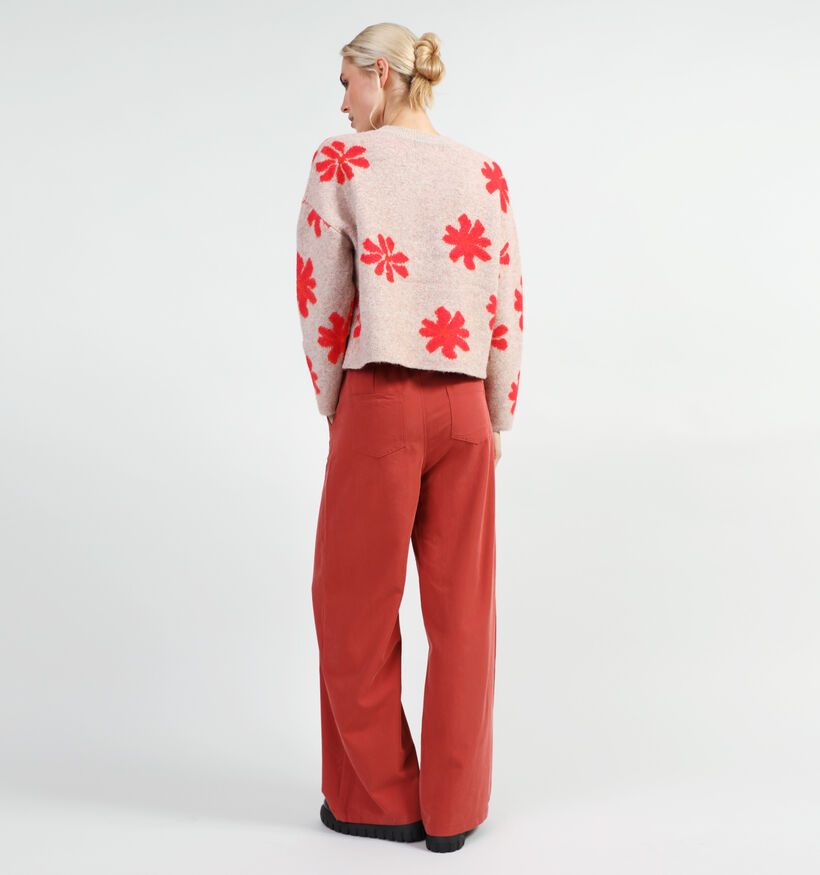 Orfeo Lea Beige Gebreide trui voor dames (349312)