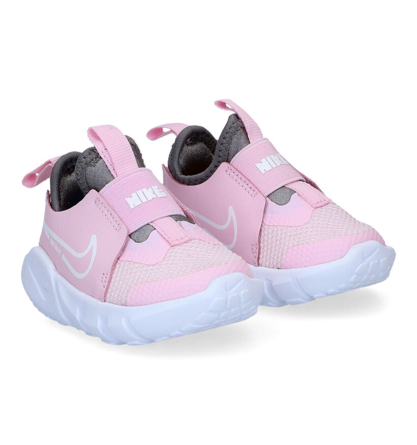 Nike Flex Runner 2 TD Baskets en Rosé pour filles (309009)