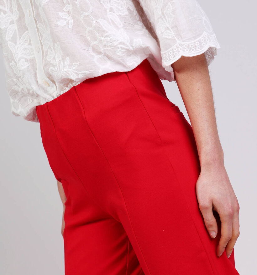 Minus Marcia Rode Geklede Broek voor dames (371811)