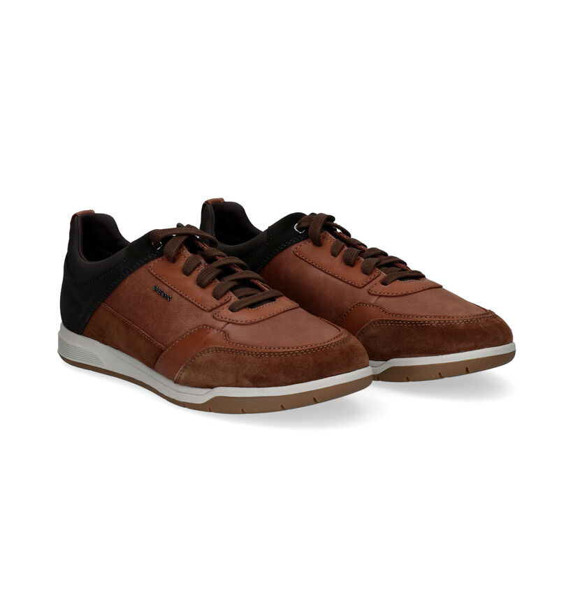 Geox Spherica Chaussures basses en Noir pour hommes (312686) - pour semelles orthopédiques
