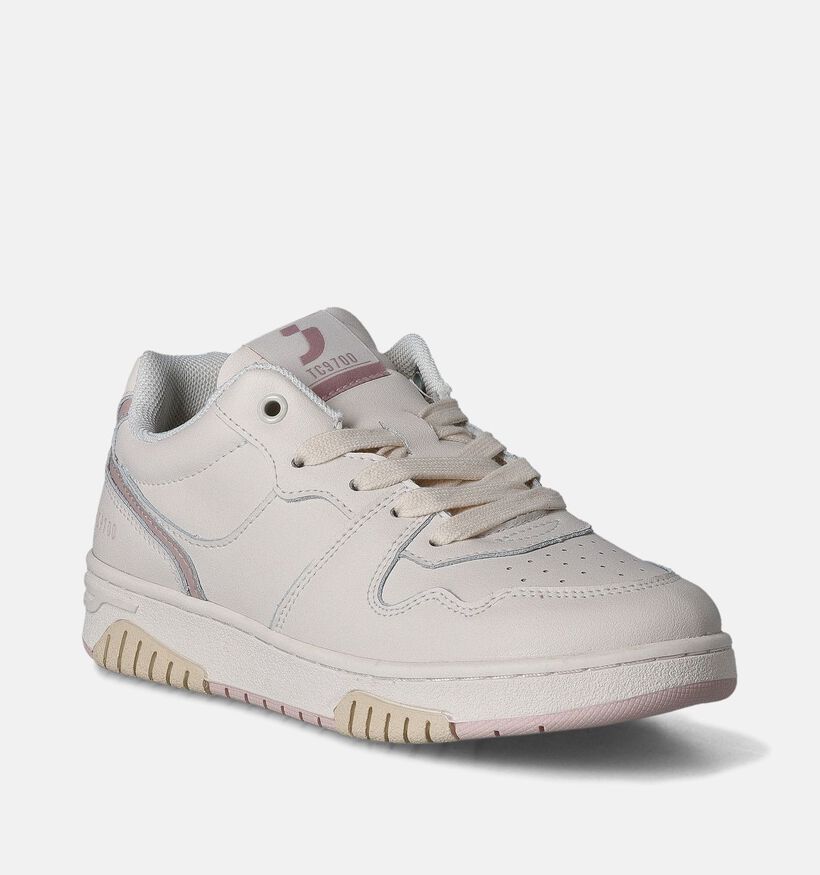 SJ Witte Sneakers voor meisjes (355488) - geschikt voor steunzolen
