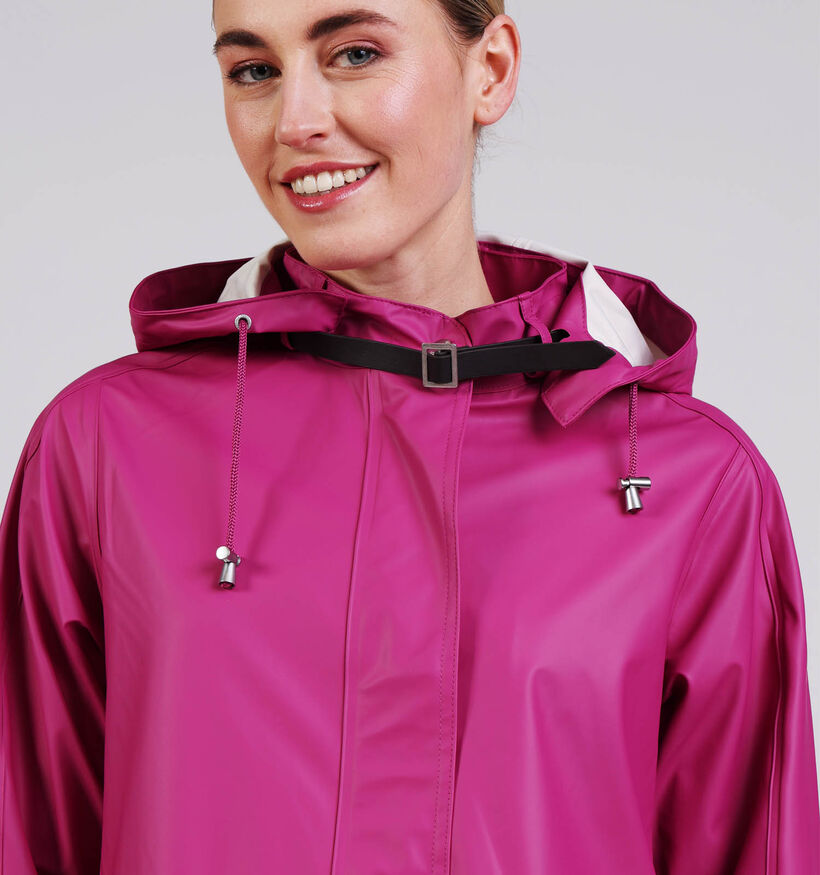 Ilse Jacobsen Paarse Lange Jas voor dames (373257)