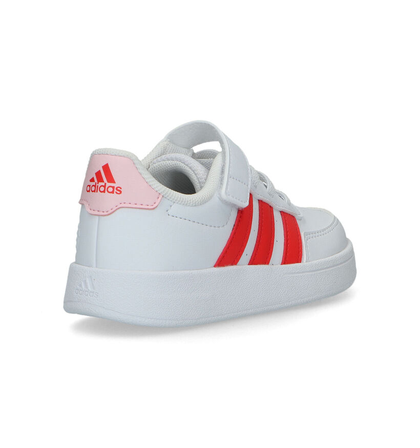 adidas Breaknet 2.0 EL Witte Sneakers voor meisjes (324677) - geschikt voor steunzolen