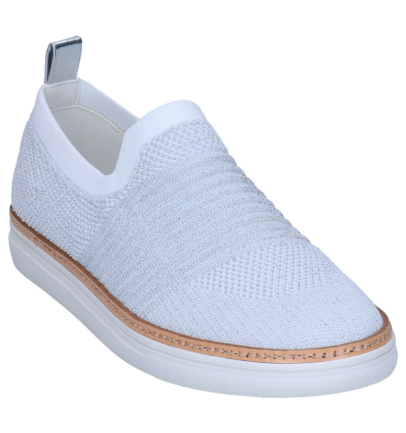 La Strada Roze Instappers in stof (292902)