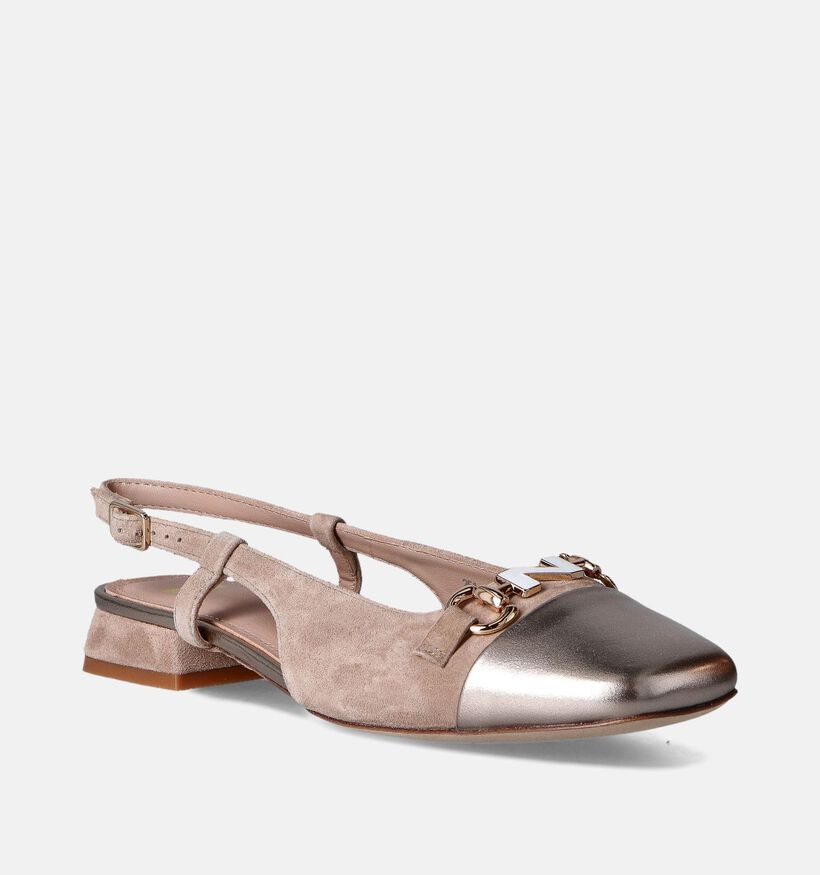 Nathan-Baume Escarpins slingback en Camel pour femmes (356282)