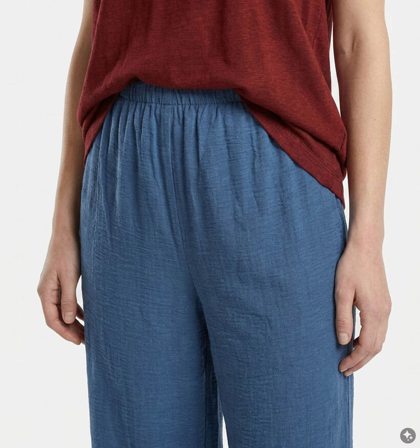 Vila Surashil Pantalon classique en Bleu pour femmes (378484)