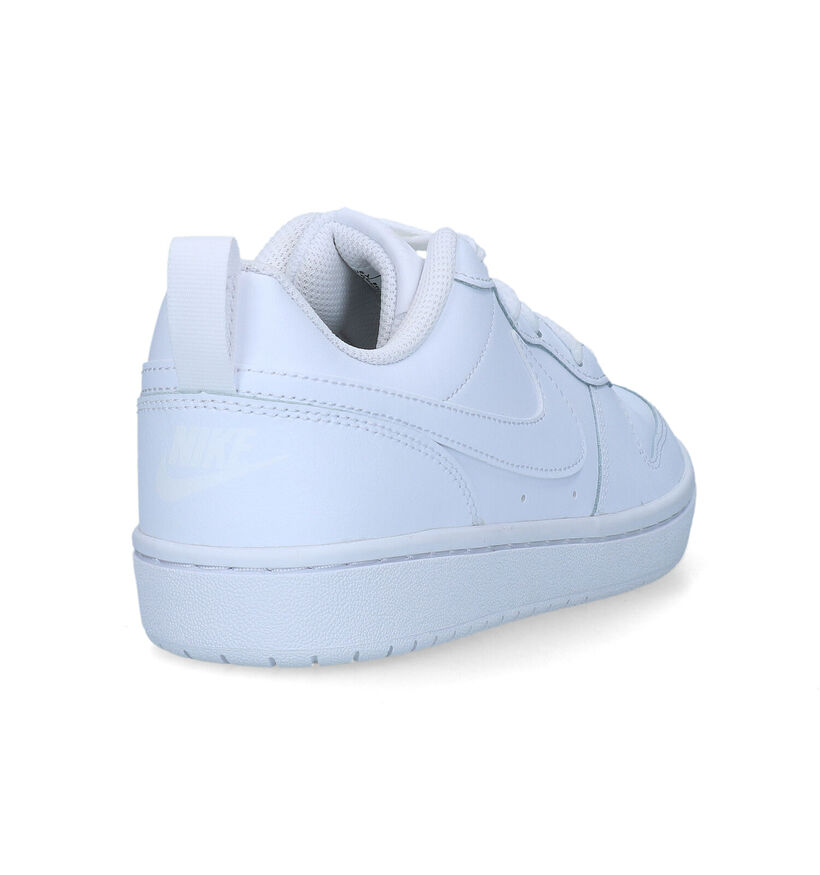 Nike Court Borough LOW 2 GS Witte Sneakers voor meisjes, jongens (350497)