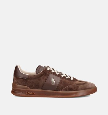 Polo Ralph Lauren Low Baskets Beige/Marron/Bleu