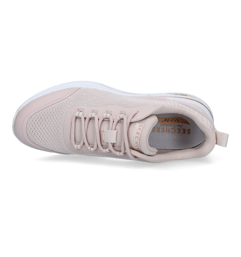 Skechers Arch Fit S-Miles Baskets en Rose pour femmes (325455) - pour semelles orthopédiques