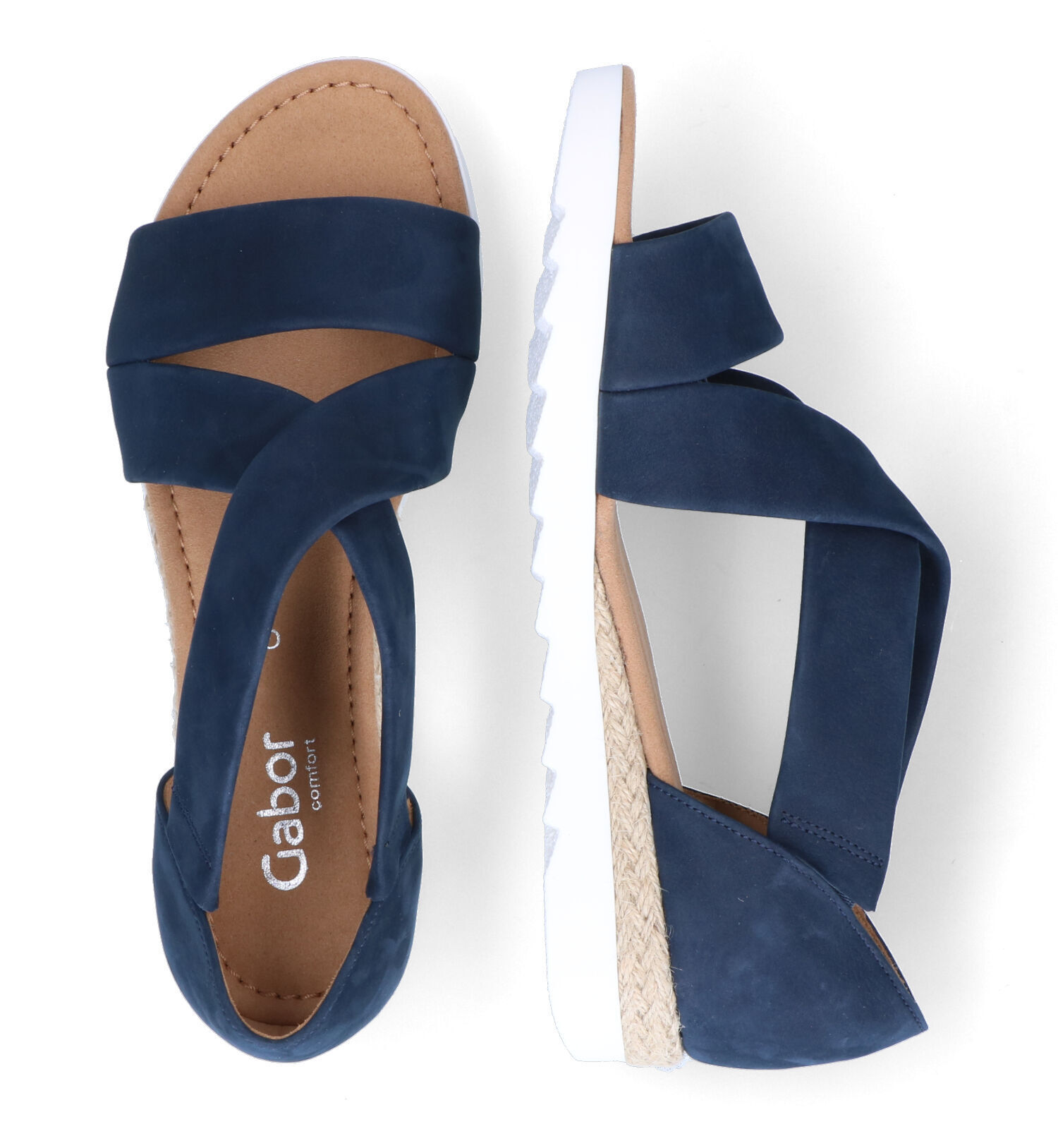 Gabor Blauwe Sandalen Dames Sandalen Online op TORFS.BE