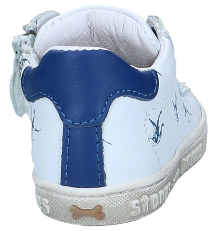 STONES and BONES Crip Chaussures hautes en Bleu pour garçons (304061) - pour semelles orthopédiques