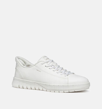 Geox Fast-In System Baskets Blanc/Bleu