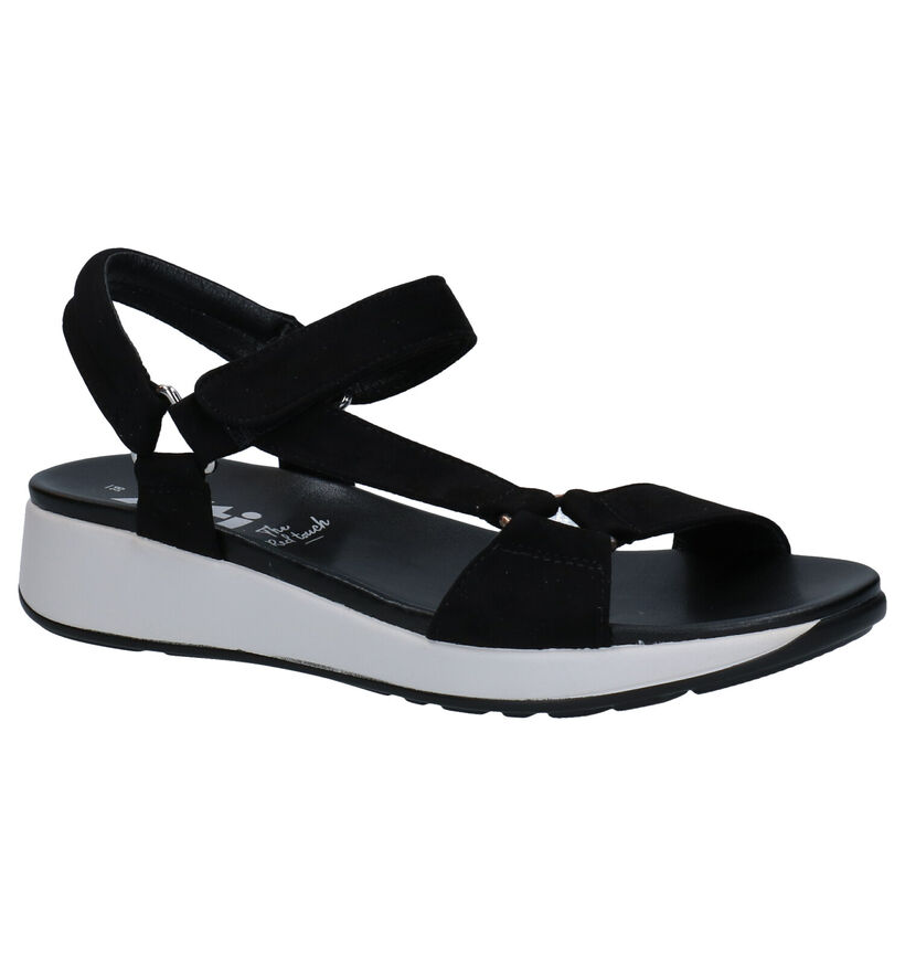 Xti Zwarte Sandalen in stof (291312)