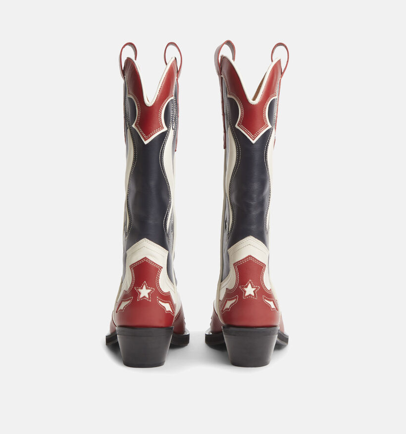 Tommy Hilfiger Archive Cowboy Boots Rood/Multi Laarzen voor dames (374893)