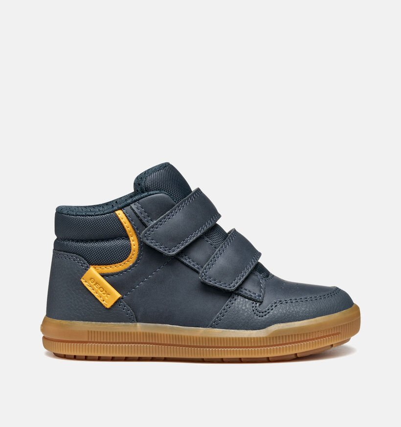Geox Arzach Chaussures hautes en Bleu foncé pour garçons (360362) - pour semelles orthopédiques