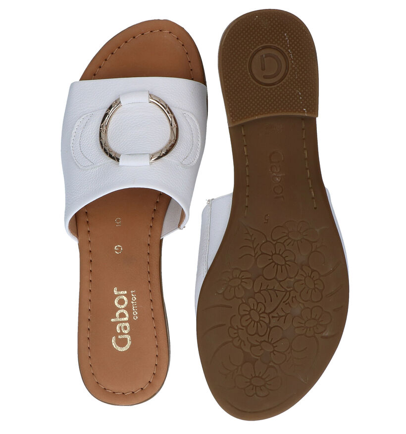 Gabor Zwarte Muiltjes in leer (288097)