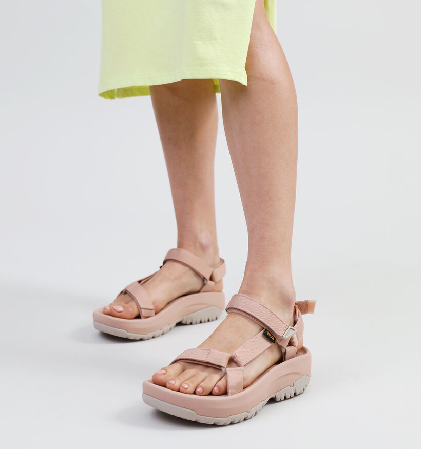 Teva Hurricane Roze Plateausandalen voor dames (322526)