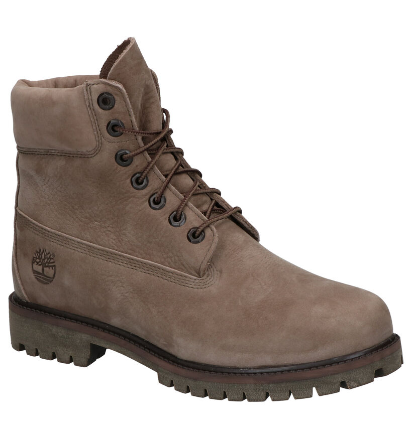 Timberland 6 Inch Premium Boots Groen in nubuck (255313)