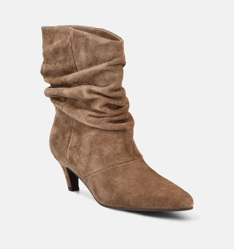 Poelman Bottes en Vert Kaki pour femmes (384349)