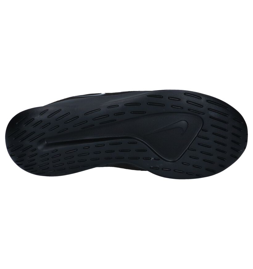 Nike Baskets slip-on en Noir en textile (250259)