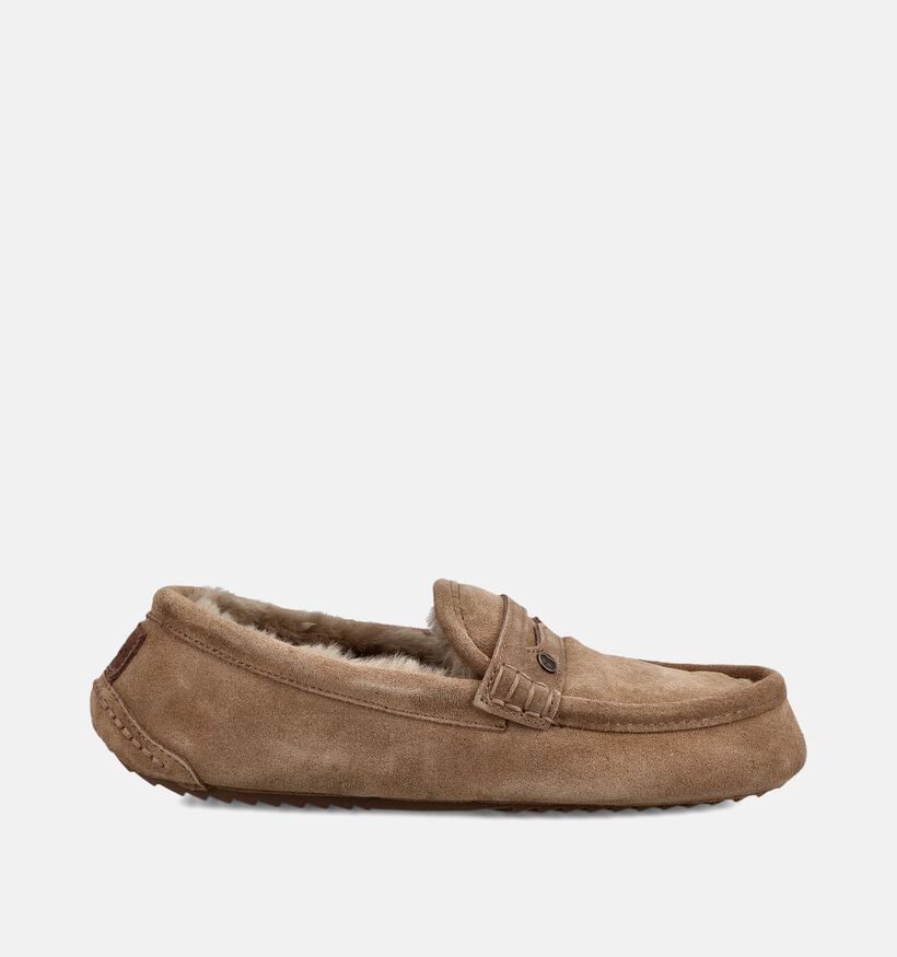 Warmbat Morwell Pantoufles ferm&eacute;es en Marron pour hommes (379316)