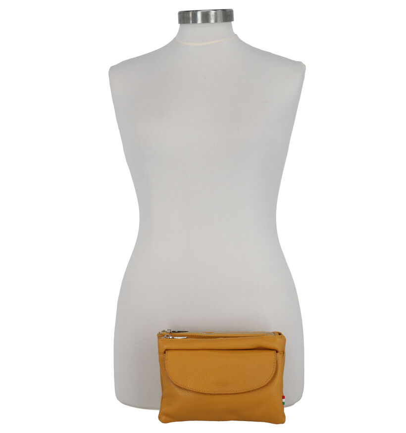 Time Mode Sac porté croisé en Bleu en cuir (277120)
