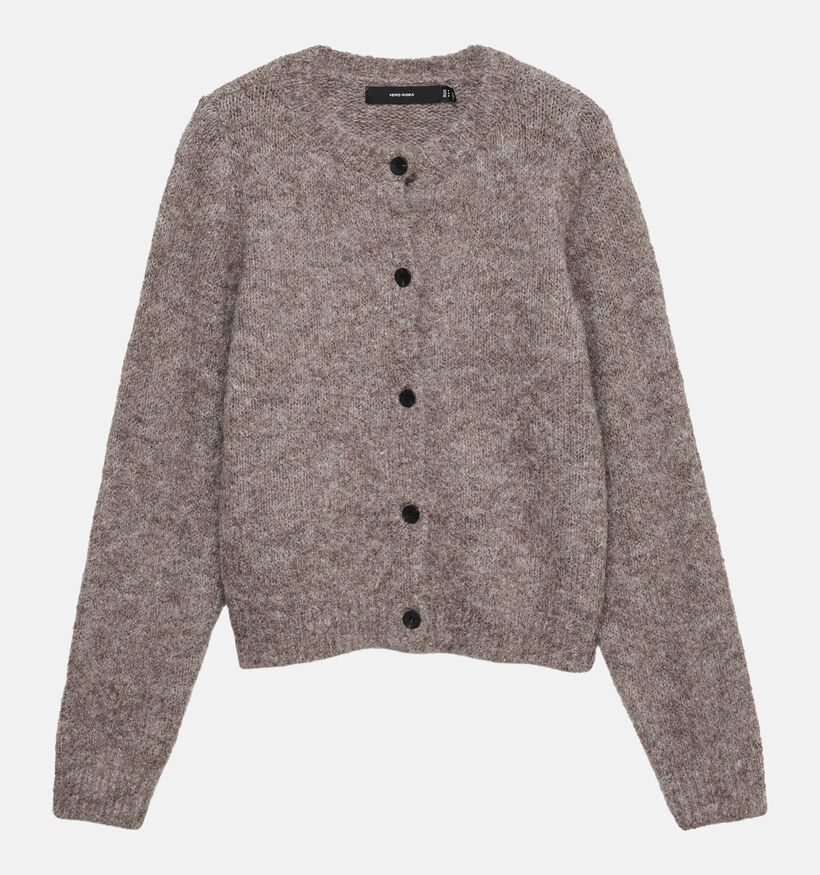 Vero Moda Novah Gilet en Taupe pour femmes (378285)