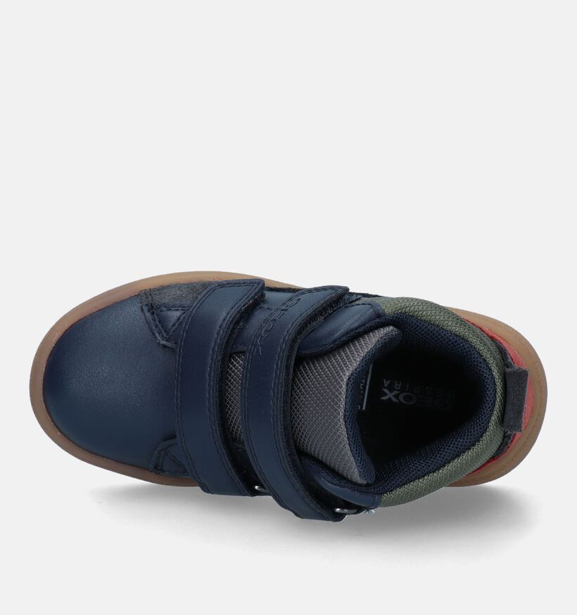 Geox Theleven Chaussures à velcro en Bleu pour garçons (329873)