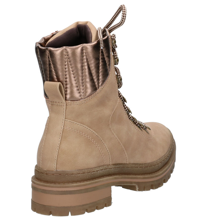 Dazzle Boots à lacets en Bleu foncé pour femmes (256593)