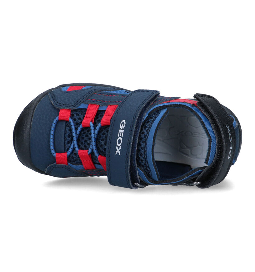 Geox Veniett Sandales en Bleu en simili cuir (326605)