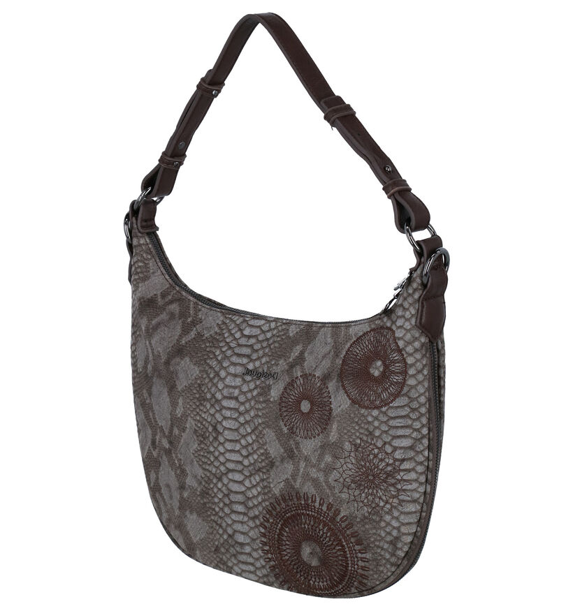 Desigual Sac à bandoulière en Taupe en simili cuir (279939)