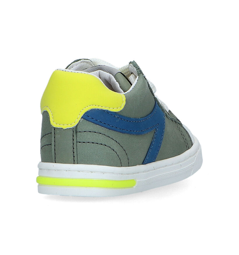 Little David Bex B Chaussures pour bébé en Vert Kaki pour garçons (324044) - pour semelles orthopédiques