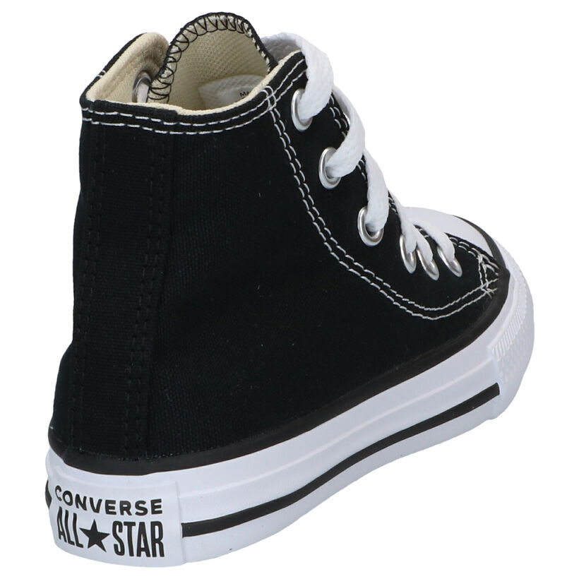 Converse Chuck Taylor All Star High Sneakers Zwart in stof (266010)