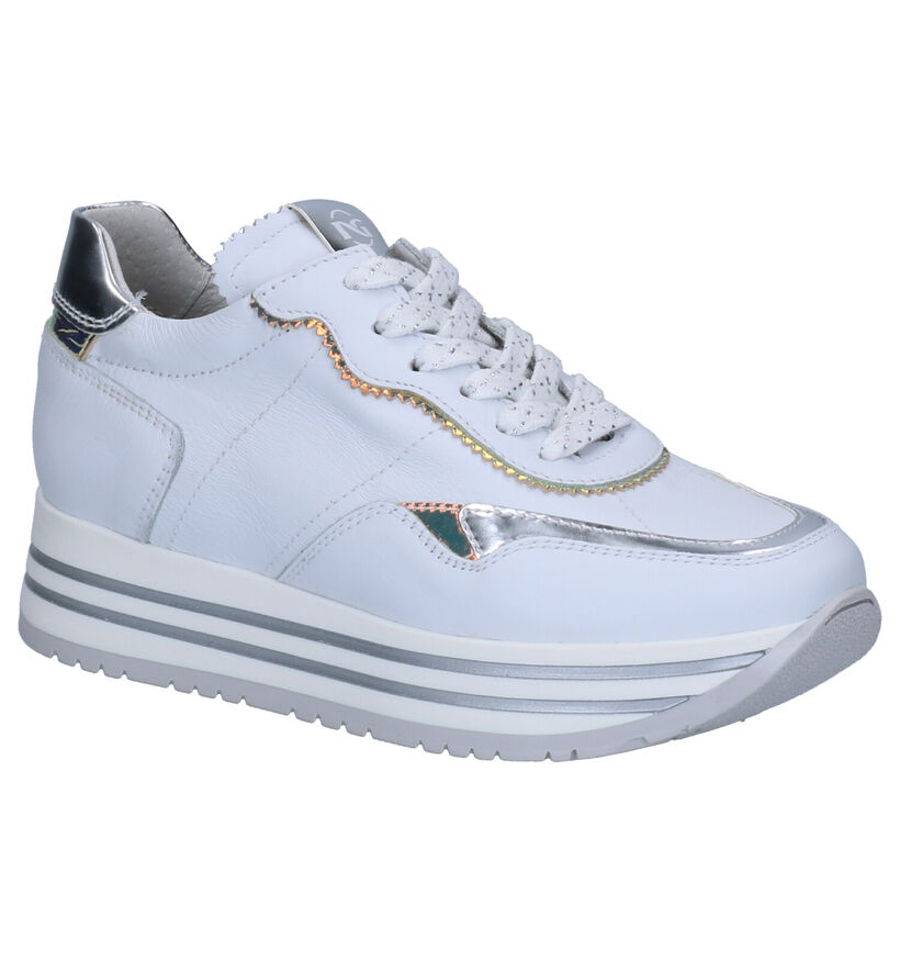 NeroGiardini Witte Sneakers in leer (271856)