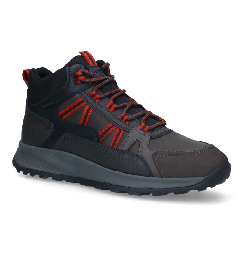 Geox Terrestre Bruine Wandelschoenen in kunstleer (313678)