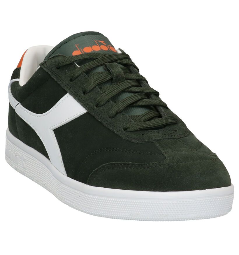 Diadora Kick Blauwe Sneakers in nubuck (277676)