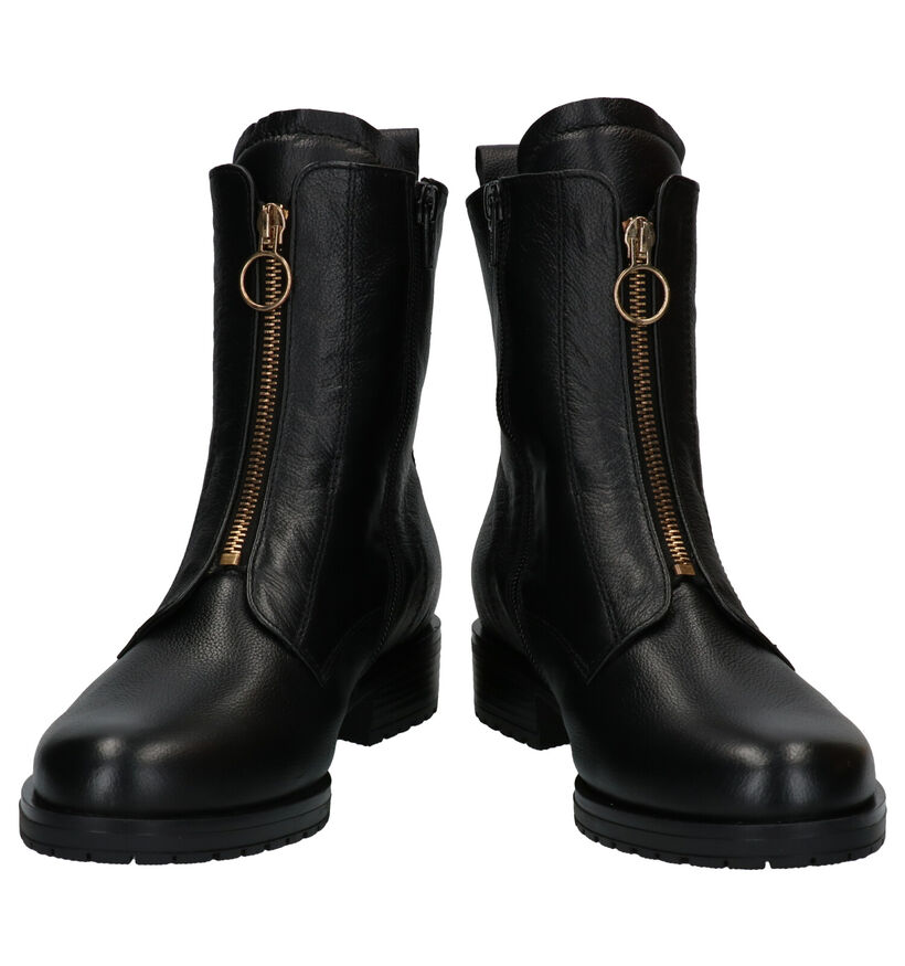Gabor OptiFit Bottines en Noir en cuir (283528)
