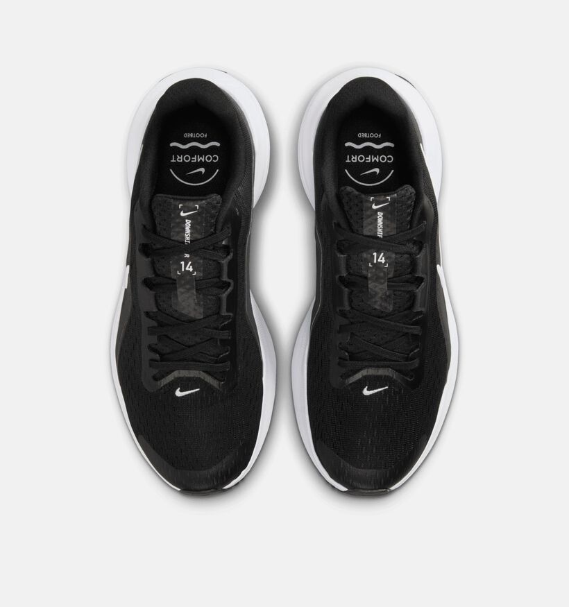 Nike Downshifter Zwarte Lage Sneakers voor dames (376096)