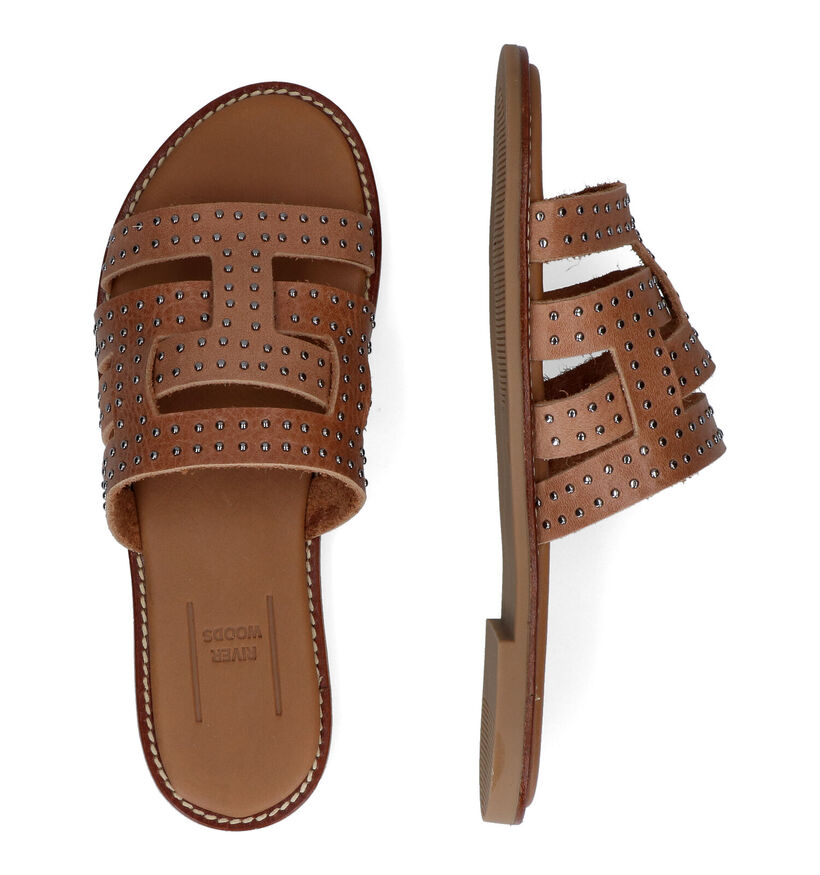 River Woods Danubia Nu-pieds en Cognac pour femmes (307860)