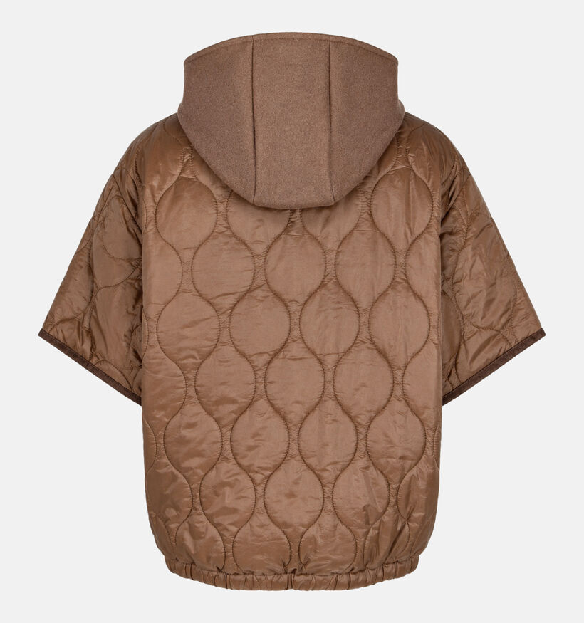 Laurent David Cordoba Donkerbruine Korte Jas voor dames (382018)