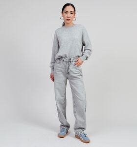 Vila Kelly Grijze Straight leg jeans L30 voor dames (346111)