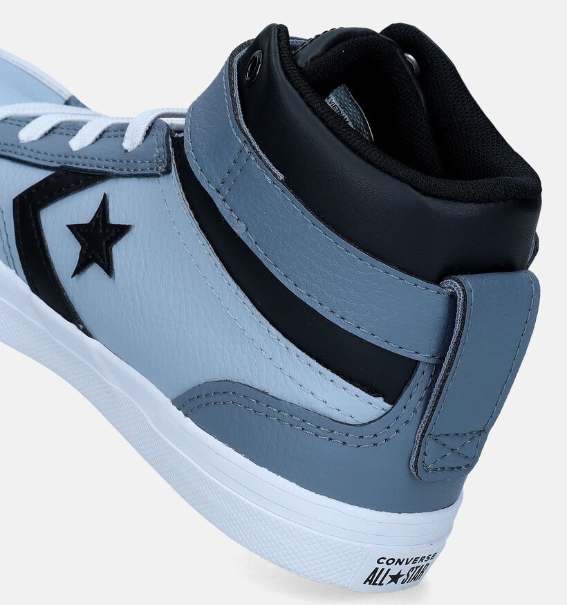 Converse Pro Blaze Strap Vintage Athletic Grijze Sneakers voor jongens, meisjes (333216)