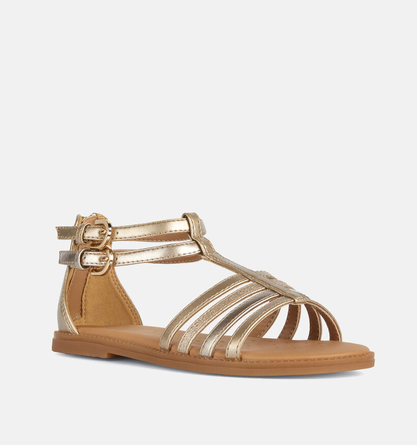 Geox Karly Gouden Sandalen voor meisjes (370135)