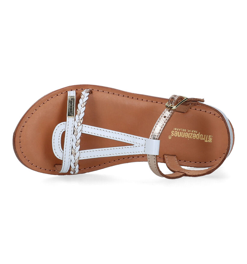 Les Tropeziennes Badou Sandales en Blanc pour filles (340798)