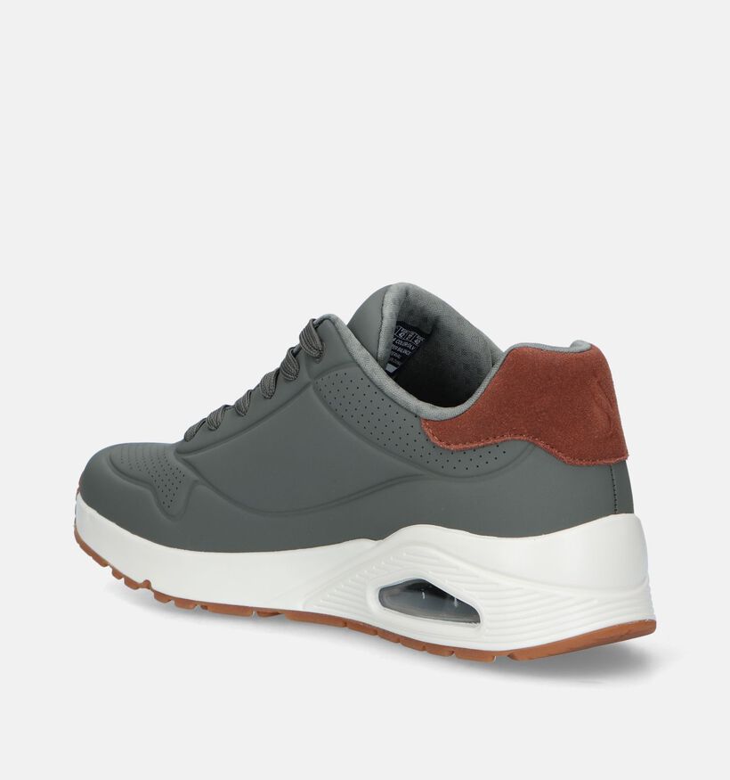 Skechers Uno Suited On Air Zwarte Sneakers voor heren (350322)