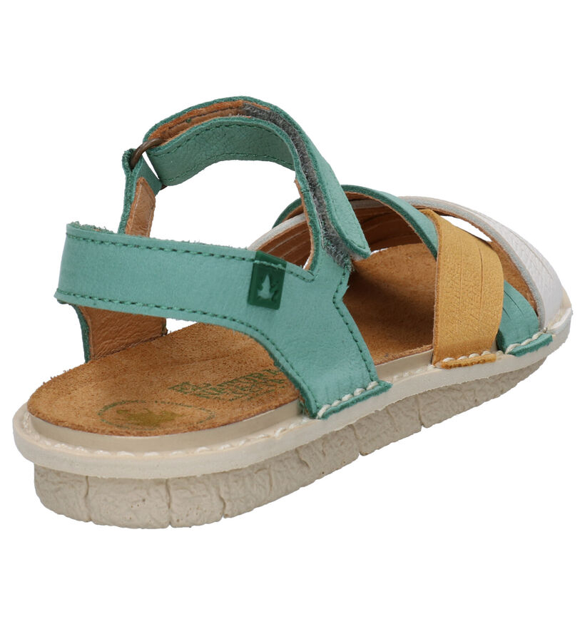 El Naturalista Terra Gele Sandalen in nubuck (288645)