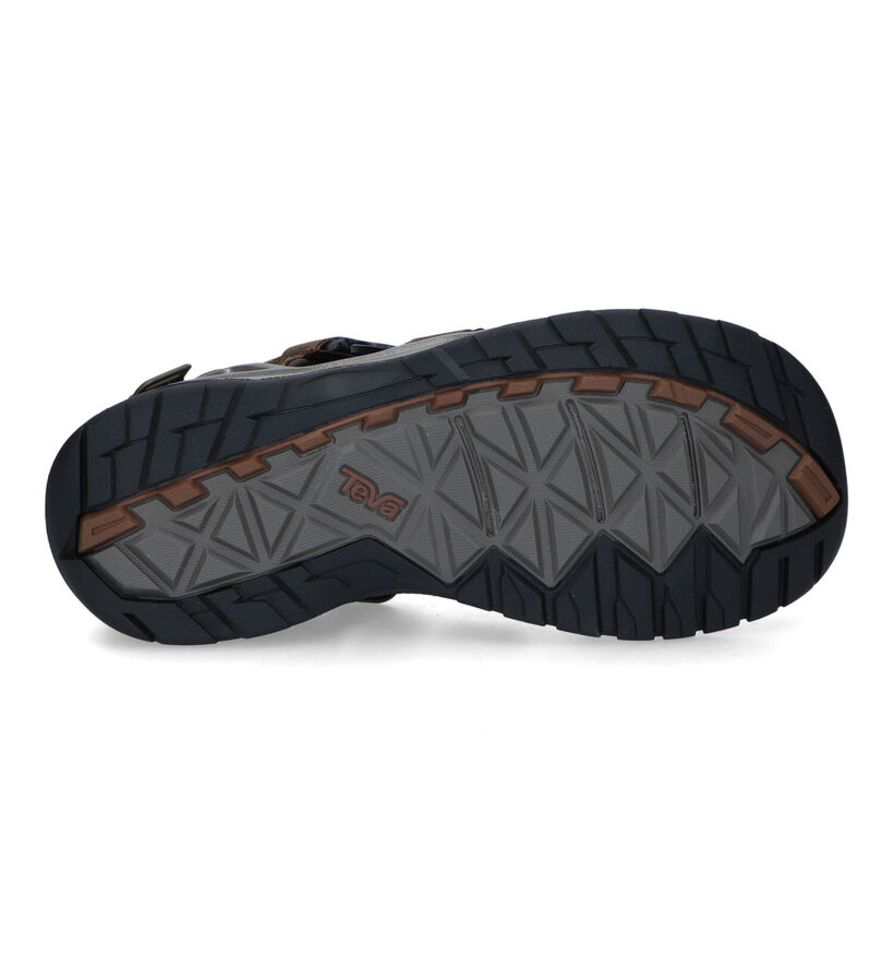 Teva Omnium Sandales en Brun pour hommes (321955)