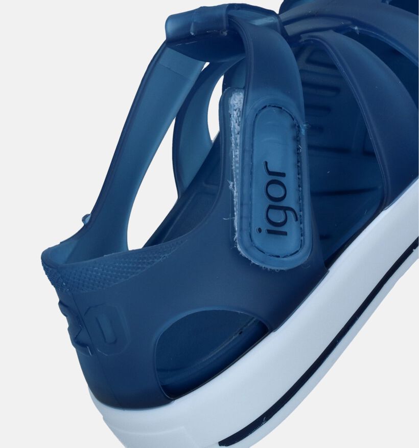 Igor Chaussures d'eau en Bleu pour filles, garçons (340872) - pour semelles orthopédiques