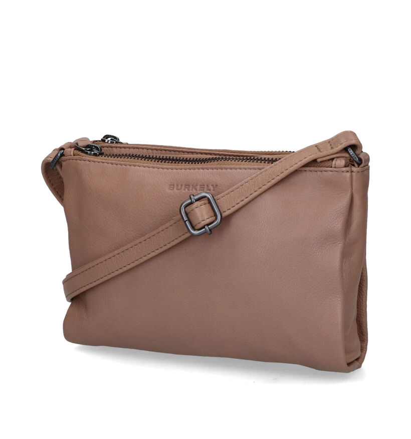 Burkely Just Jolie Taupe Crossbody Tas voor dames (321412)