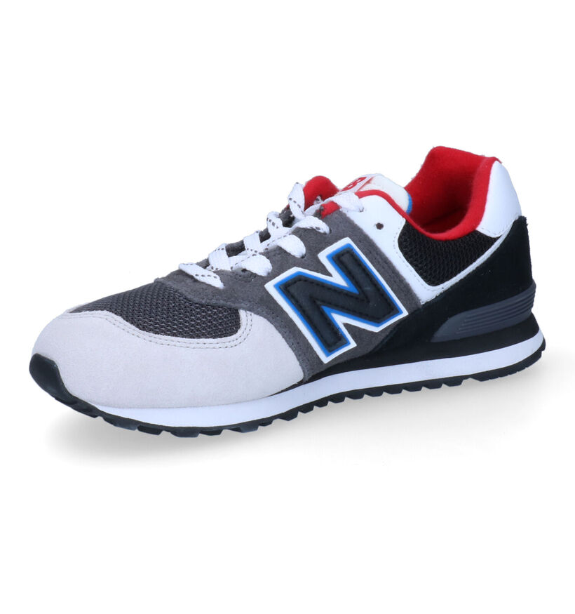New Balance GC 574 Baskets en Vert pour garçons (319262)